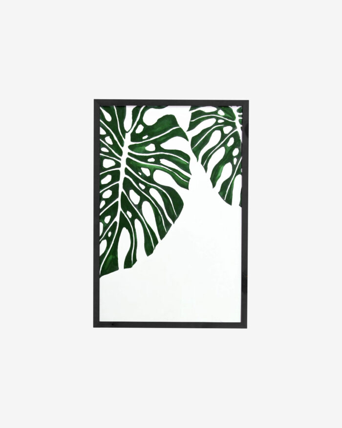 Framed Leafs Artwork - Image 2